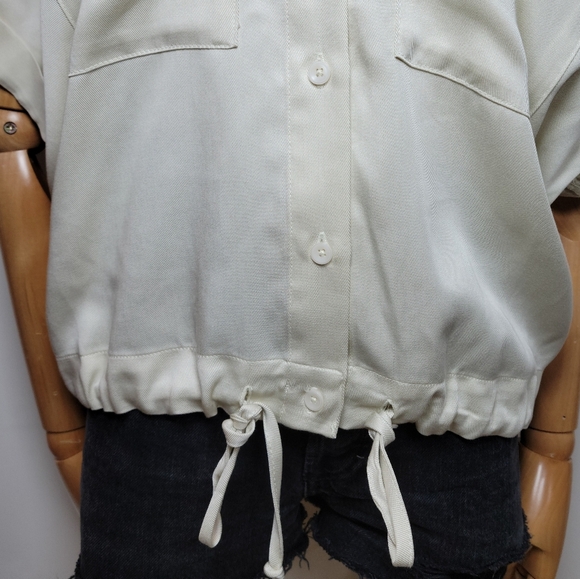 REVOLVE LNA Clothing Alpine Button-Up Shirt Size Small - Picture 3 of 11